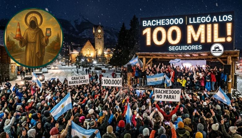 El Bache llegó a los 100 mil y ya no hay quien lo pare