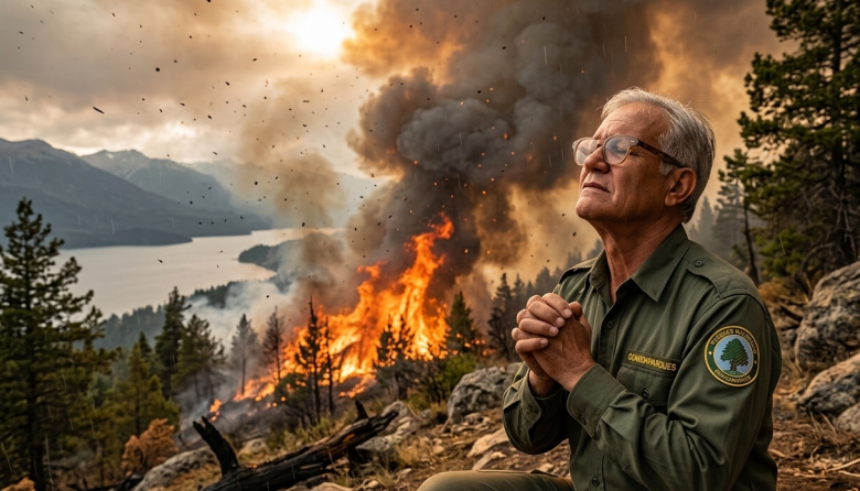 Dámaso Larraburu sobre incendios: "hay que pedirle a Dios que nos ayude, pero estamos preparados"