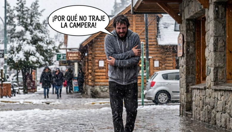 Guardaste la campera muy rápido: alerta naranja por lluvia y nieve esta semana