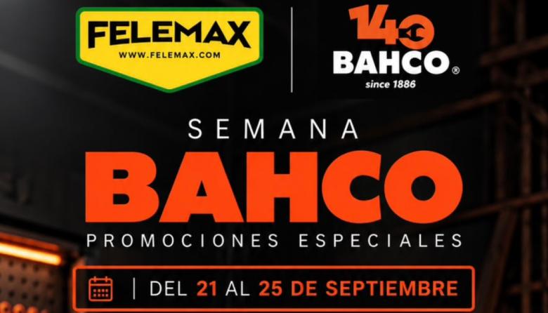 Semana Bahco en Felemax: descuentos en más de 60 productos por el aniversario 140 de la marca