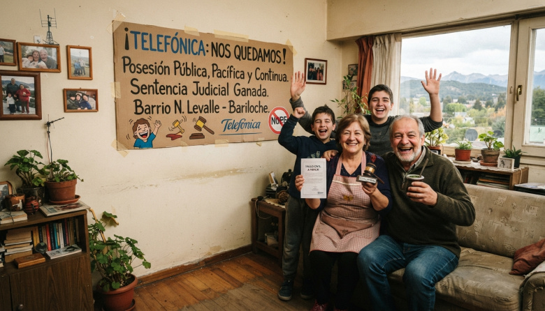 Vivió más de 20 años en un departamento de Telefónica y la Justicia rechazó que se lo quiten