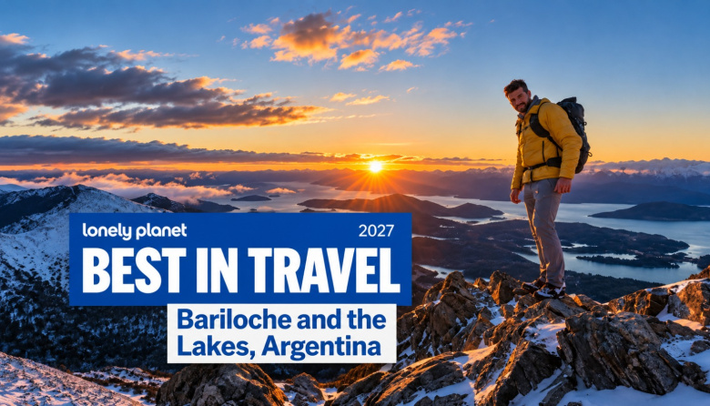 Bariloche, la única elegida de Sudamérica en el Best in Travel 2027