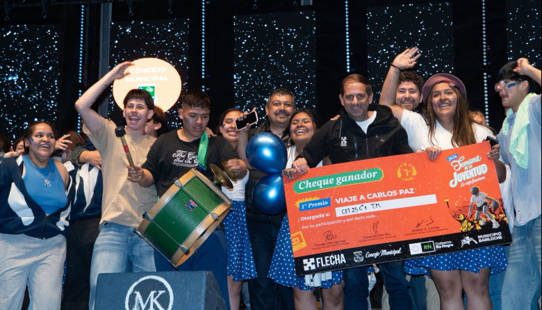 Bariloche: el 6° 1ª de la Escuela de Hotelería ganó la Semana de la Juventud y se va de viaje a Villa Carlos Paz