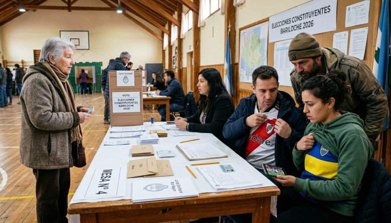 Superclásico en medio de las constituyentes: la coincidencia que tiene a Bariloche pendiente de la cancha y de las urnas