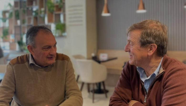 Tortoriello se reunió con Genusso en Bariloche y apuntó a "poner por delante lo que nos une"