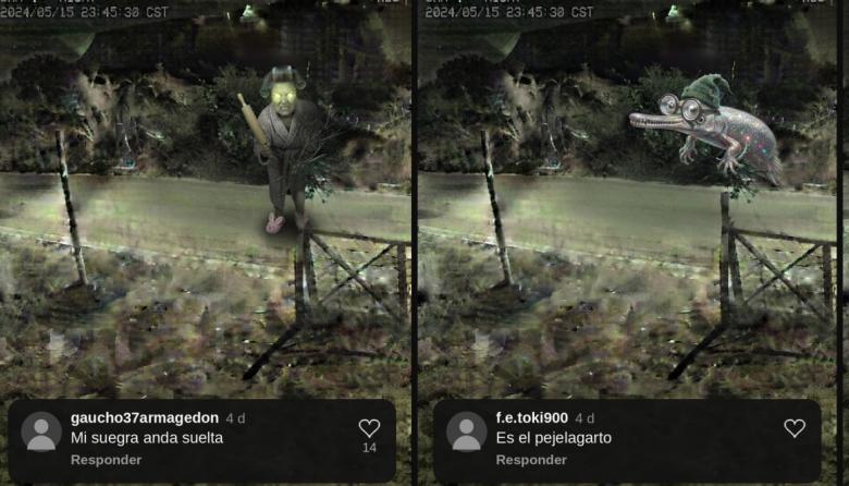 “Mi suegra anda suelta” y otras teorías sobre el bicho del Este que Bache3000 convirtió en imágenes