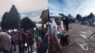 Trabajadores del INTA realizaron "feriazo" en el Centro Cívico en defensa de la institución