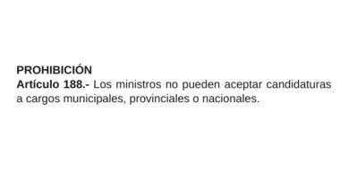 Ministros deberán renunciar para competir en las elecciones
