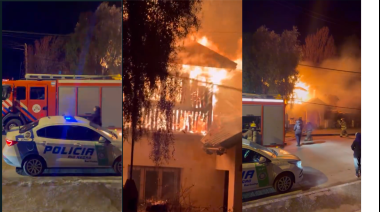 (VIDEO) Fuego de invierno, otro más