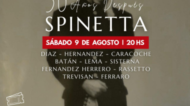 Homenaje al “flaco” Spinetta a 30 años de su presentación en la Biblioteca Sarmiento