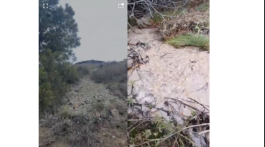 Rotura de caño afecta el suministro de agua en el Cerro Otto