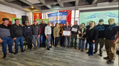 La CEB y el Sindicato de Luz y Fuerza rindieron homenaje al veterano de Malvinas Luis Rojas