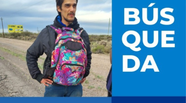 Continúa la búsqueda de Emiliano Evans, el joven de El Bolsón visto por última vez en Bariloche