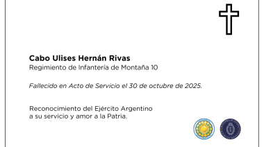 Murió un cabo del Ejército durante una práctica de natación en el club Los Pehuenes