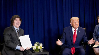 El peronismo de la Legislatura expresó su repudio al pacto Milei - Trump: "Una destrucción acelerada de la industria nacional"