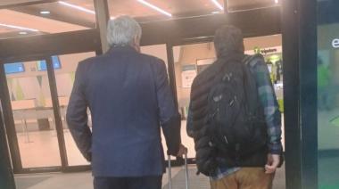 Cortés, otra vez de viaje: lleva casi 4 meses fuera de Bariloche