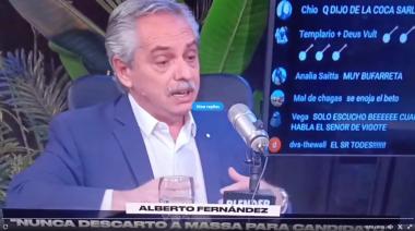 Alberto Fernández reapareció y nombró a Soria como posible candidato a Presidente