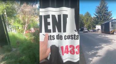(Video) "Vendo costa": frenaron a un vivo que vendía la playa pública del km 20