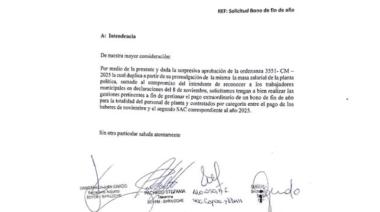 SOyEM reclama un bono de fin de año