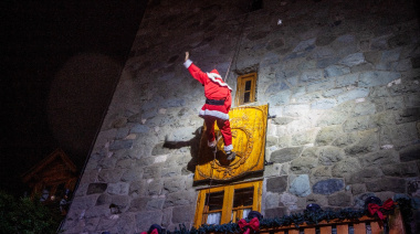 Papá Noel inauguró "Navidad en Bariloche" ante un Centro Cívico repleto: cómo siguen las actividades