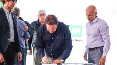 Río Negro avanza con obras de agua y gas en el Campus de la UNRN