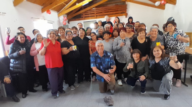 Centro de Abuelos Amanecer cerró un año difícil con festejos, solidaridad y la esperanza de que vuelva el gas