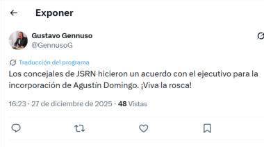Gennuso acusó "rosca política" por Domingo y Ferrari lo desmintió: "Hace dos años que no hablo con él"