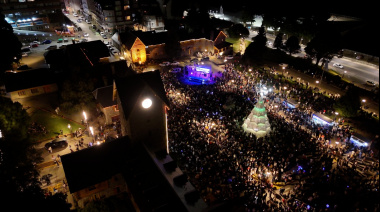 Miles de personas recibieron el 2026 en el Centro Cívico de Bariloche