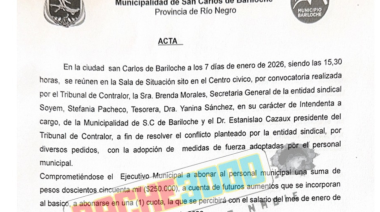 Tregua entre Cortés y el Soyem: pago de un bono, pausa en la protesta y trabajadores a disposición de la emergencia ígnea