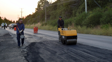 Finalizaron los trabajos de bacheo nocturno en Bustillo: qué balance hizo la municipalidad