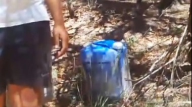 Hallaron un bidón con combustible en el ANPRALE: era de un refugiero y cayó de una camioneta