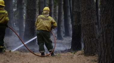Evolución favorable del brigadista herido en Epuyén: retiran asistencia respiratoria