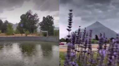(Video) Lluvia de esperanza: las primeras precipitaciones abrazan Epuyén y frenan el fuego que arrasó la cordillera