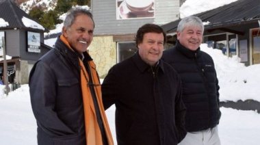 Cortés respalda la inversión en Catedral: "es el corazón de Bariloche en invierno, así que hay que ordenarlo, yo lo voy a apoyar"