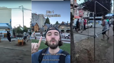 (Video) Los baños públicos del Centro Cívico, escenario de peleas: un turista extranjero lo filmó y lo viralizó en TikTok