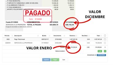 Tasas municipales: el aumento del 323% que desató la furia vecinal y una denuncia penal de Costa Brutten