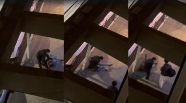 Detuvieron a uno de los jóvenes que agredió a un adulto mayor en el centro de Bariloche