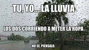 Hay alerta naranja por lluvia, y todavía no guardaste las bombachas y calzones