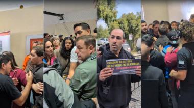 (Video) Joven denuncia haber sido golpeado "por patota" mientras protestaba por el Vertedero y la venta de tierras del Catedral