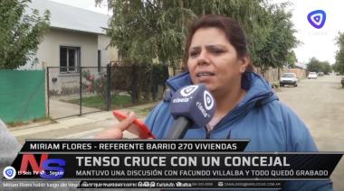 (Audios) Adentro y afuera: quién es Myriam Flores, la "referente barrial" que cruzó a Villalba en cámara