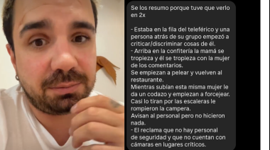 ​​​​​​​Discriminación y violencia en el Cerro Otto: un turista denunció que una mujer lo agredió físicamente por tener las uñas pintadas