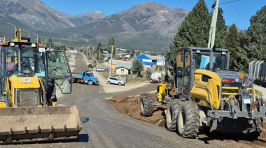 Corte de tránsito en la colectora de la avenida Herman por obras de pavimentación