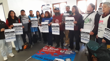 "Lo dijeron verbalmente: me dejan afuera por ser dirigente sindical", dijo el secretario adjunto de ATE