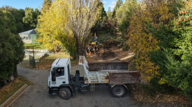 El Municipio avanza en la extensión de la red de gas en Villa Lago Gutiérrez