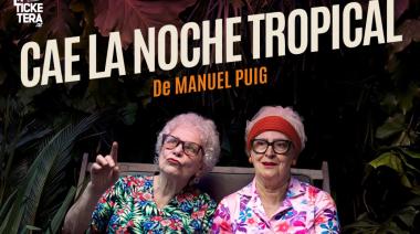 "Cae la noche tropical" llega a Bariloche con Leonor Manso en una noche de teatro mayor