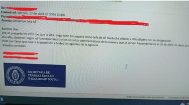 ​​​​​​​La designación de Natalia Vega como jefa de la Agencia Territorial de Trabajo quedó frenada por la interna de La Libertad Avanza