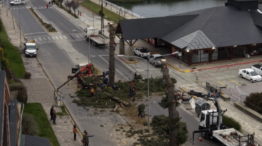 Continúan los trabajos sobre Avenida 12 de Octubre: habrá reducción en la circulación hasta la tarde