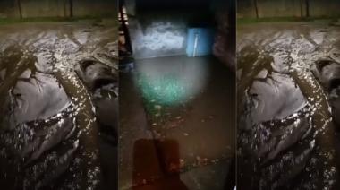 "El agua se me viene adentro del patio": vecinos del barrio Lera denuncian inundaciones inéditas