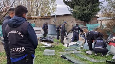 Tenían autopartes robadas y las escondían en un desarmadero del San Francisco I