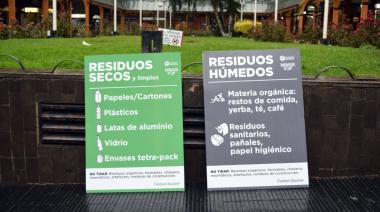 Un viejo proyecto se recicla: el municipio lanza una prueba piloto de separación de residuos en el centro